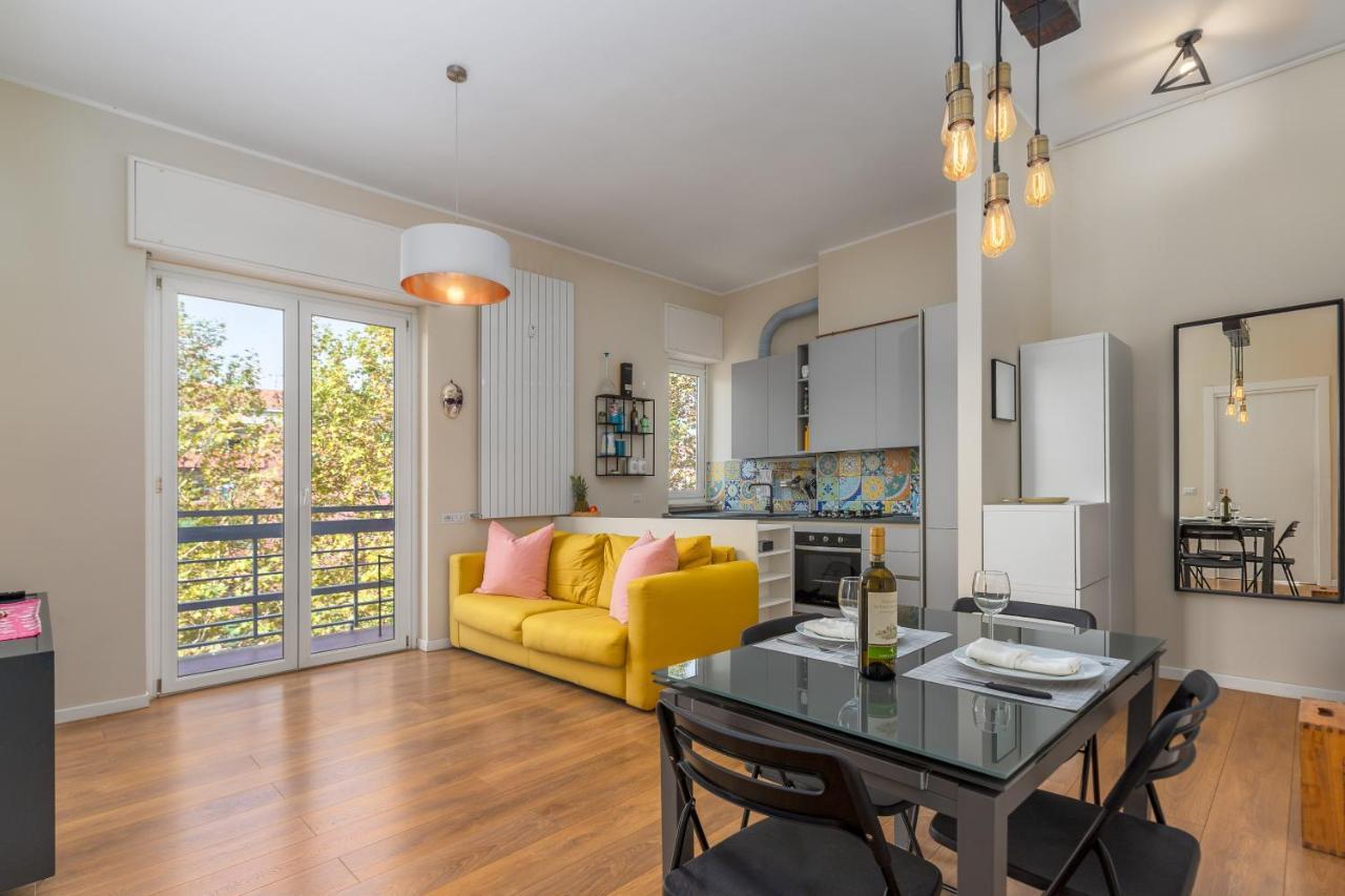Maiolica Apartment - Free Parking And Great Connection To Linate And Duomo 밀라노 외부 사진